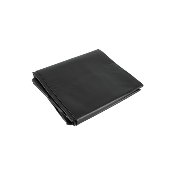 Drap de lit en vinyle noir 200 x 230 cm  